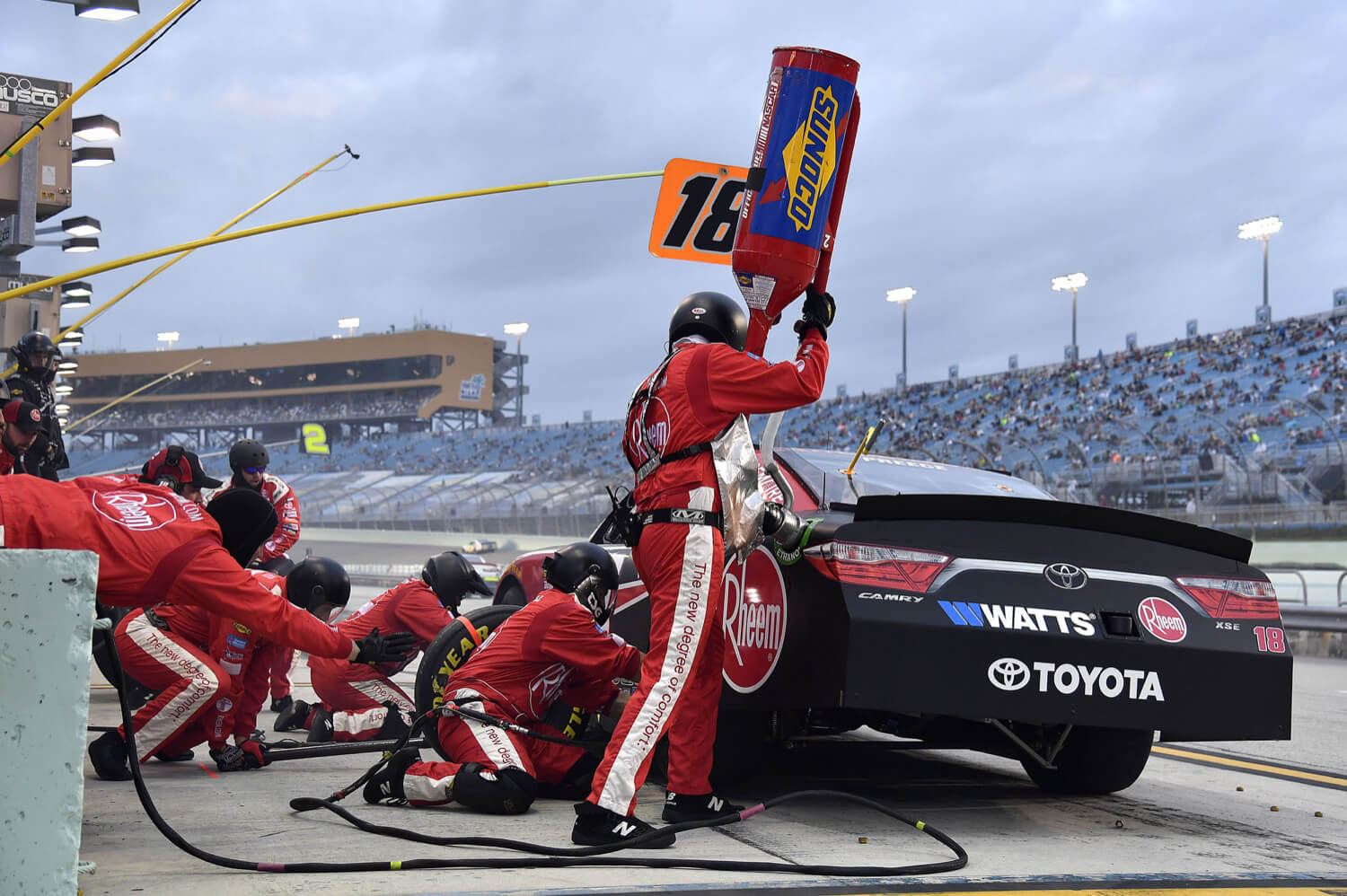 11/17/18 NASCAR Xfinity Series, Ford EcoBoost 300, Homestead-Miami Speedway, Ryan Preece, Joe Gibbs Racing, Toyota Camry, Rheem