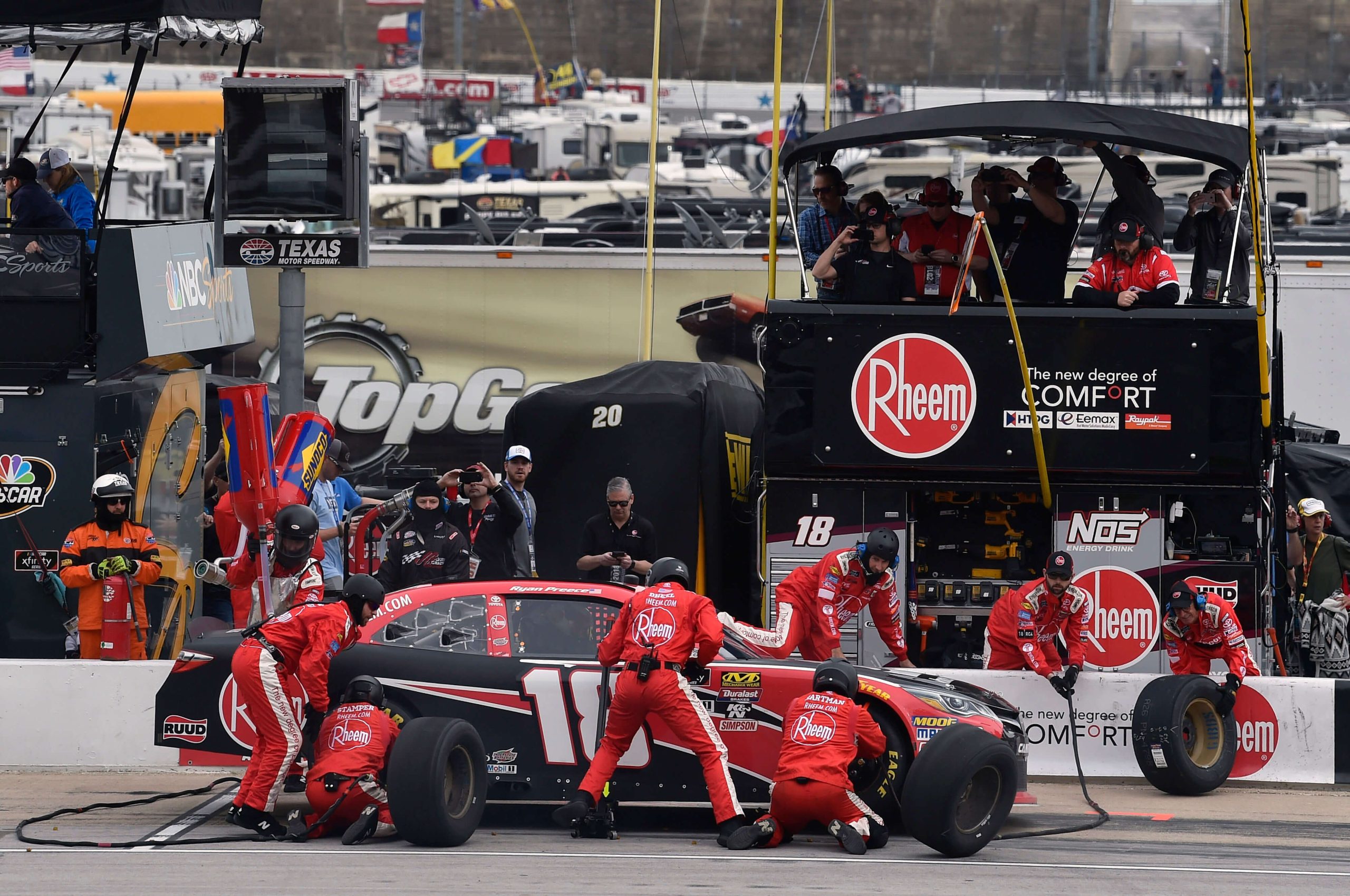 11/03/18 NASCAR Xfinity Series, O’Reilly Auto Parts 300, Texas Motor Speedway, Ryan Preece, Joe Gibbs Racing, Toyota Camry, Rheem