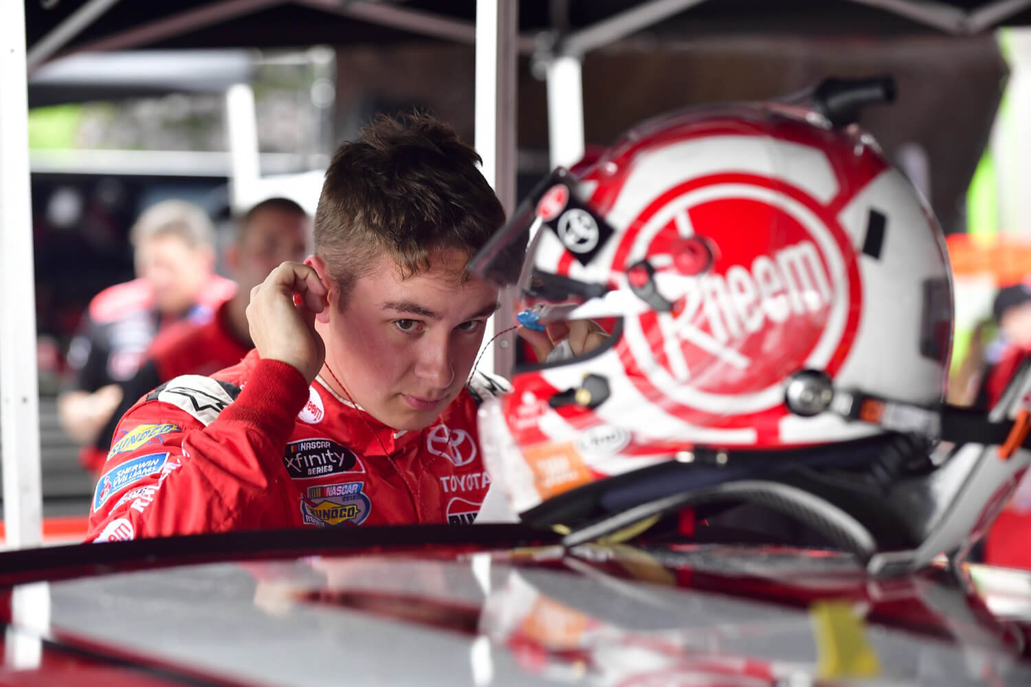 8/4/18 NASCAR Xfinity Series, Zippo 200, Watkins Glen International, Christopher Bell, Rheem, Joe Gibbs Racing